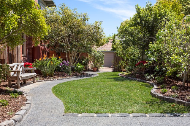 Path melbourne garden design idea