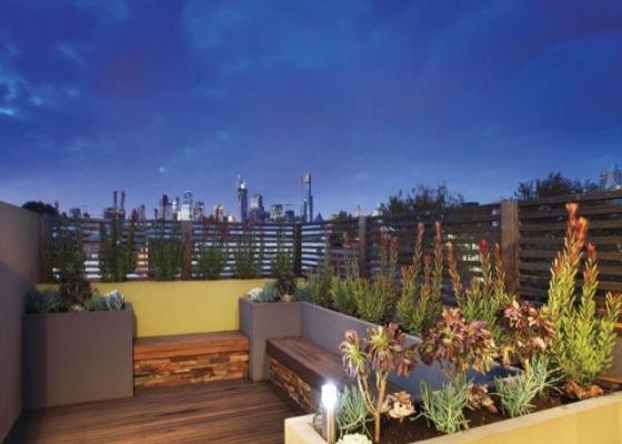 Roof Top Garden design idea Melbourne landscaping